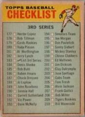 Checklist 177-264 [Small Print on Front] #183 Baseball Cards 1966 Venezuela Topps Prices
