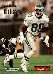 Calvin Williams #112 Football Cards 1996 Skybox Impact Prices