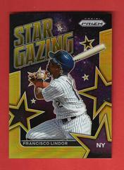 Francisco Lindor [Gold Prizm] #SG-5 Baseball Cards 2022 Panini Prizm Star Gazing Prices