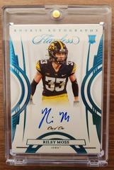 Riley Moss [Autograph Platinum] #116 Football Cards 2023 Panini Flawless Collegiate Prices