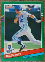 Bill Pecota #672 Baseball Cards 1991 Donruss Prices