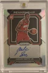 Jabari Smith Jr. [Silver] #RP-JSH Basketball Cards 2022 Panini Prizm Rookie Penmanship Autographs Prices