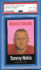 Tommy Nobis Football Cards 1972 NFLPA Iron Ons Prices