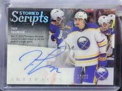 Tage Thompson #SS-TH Hockey Cards 2023 Upper Deck Artifacts Storied Scripts Prices
