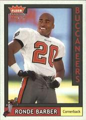 Ronde Barber [Tiffany] #20 Football Cards 2003 Fleer Tradition Prices