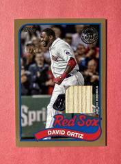 David Ortiz [Gold] #89BR-DO Baseball Cards 2024 Topps 1989 Relic Prices