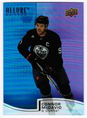 Connor McDavid [Blue Purple] Hockey Cards 2021 Upper Deck Allure Rainbow Prices