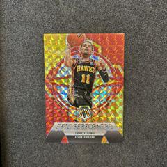 Trae Young [Reactive Yellow] #15 Basketball Cards 2022 Panini Mosaic Epic Performers Prices