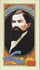 John Pemberton [Mini Smith'S Mello Mint] #13 Baseball Cards 2014 Panini Golden Age Prices