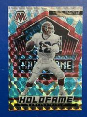 Jim Kelly [Blue Fluorescent] #HF-19 Football Cards 2022 Panini Mosaic HoloFame Prices