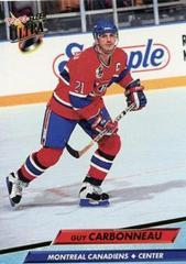 Guy Carbonneau #102 Hockey Cards 1992 Ultra Prices
