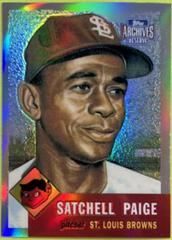 Satchell Paige [1953 Reprint] #63 Baseball Cards 2001 Topps Archives Reserve Prices