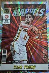 Trae Young [Laser] #18 Basketball Cards 2023 Panini Donruss Net Marvels Prices