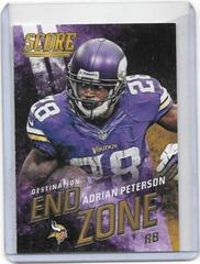 Adrian Peterson [End Zone] #144 Football Cards 2015 Panini Score Prices