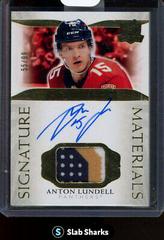 Anton Lundell Hockey Cards 2021 Upper Deck The Cup Signature Materials Auto Patch Prices