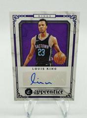 Louis King [Blue] #APR-LKI Basketball Cards 2020 Panini Chronicles Apprentice Signatures Prices