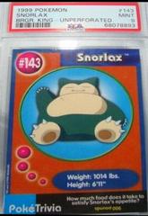 Snorlax #143 Pokemon Burger King Prices
