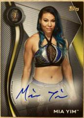 Mia Yim Wrestling Cards 2019 Topps WWE NXT Autographs Prices