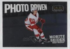 Moritz Seider Hockey Cards 2022 O-Pee-Chee Platinum Photo Driven Prices
