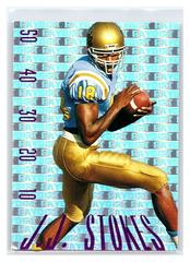 J.J. Stokes [Purple] Football Cards 1995 Skybox Premium Paydirt Prices