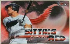 Aaron Judge Baseball Cards 2018 Topps Finest Sitting Red Prices