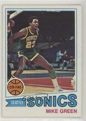 Mike Green Basketball Cards 1977 Topps Prices