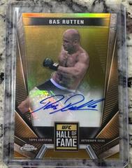 Bas Rutten [Gold Refractor] #HFA-BRU Ufc Cards 2024 Topps Chrome UFC Hall of Fame Autograph Prices