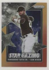 Fernando Tatis Jr. [Red Orange Prizm] #SG-4 Baseball Cards 2020 Panini Prizm Star Gazing Prices