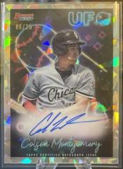Colson Montgomery [Atomic] Baseball Cards 2022 Bowman's Best UFO Autographs Prices
