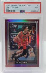 Trae Young [Red] #2 Basketball Cards 2019 Panini One and One Prices