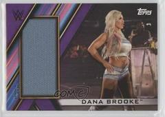 Dana Brooke [Purple] Wrestling Cards 2020 Topps WWE Women's Mat Relics Prices