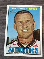 Bob Duliba [Red Ink] Baseball Cards 2016 Topps Heritage Real One Autographs Prices