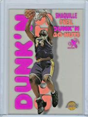 Shaquille O'Neal Basketball Cards 1998 Skybox E-X Century Dunk 'N Go-Nuts Prices