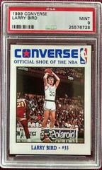 Larry Bird Basketball Cards 1989 Converse Prices