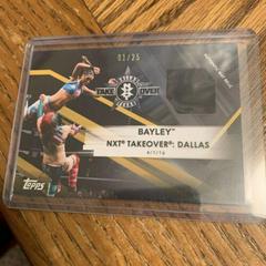 Bayley #MR-BEY Wrestling Cards 2017 Topps WWE NXT Mat Relics Prices