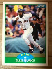Ellis Burks #9 Baseball Cards 1989 Score Prices