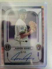 Aaron Ashby [Purple] Baseball Cards 2022 Topps Tribute Autographs Prices