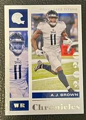 A. J. Brown #95 Football Cards 2020 Panini Chronicles Prices