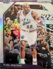 Karl Malone [Silver Prizm] #5 Basketball Cards 2018 Panini Prizm Hall Monitors Prices