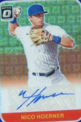 Nico Hoerner [Pandora Purple] Baseball Cards 2021 Panini Donruss Optic Retro 1987 Signatures Prices