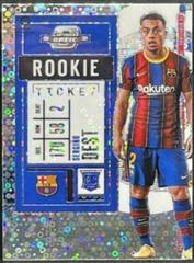 Sergino Dest [Silver Circles] Soccer Cards 2020 Panini Chronicles Contenders Rookie Ticket La Liga Prices