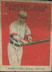Dick Hoblitzel [Hoblitzell] #55 Baseball Cards 1915 Cracker Jack Prices