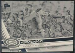 Kris Bryant [Swinging Negative] #1 Baseball Cards 2017 Topps Prices