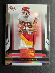 Tony Gonzalez [Jersey Prime] #53 Football Cards 2006 Panini Donruss Gridiron Gear Prices