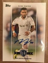 Dom Dwyer [Autograph] Soccer Cards 2017 Topps MLS Prices