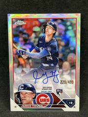 Jared Young [Refractor] #RA-JY Baseball Cards 2023 Topps Chrome Rookie Autographs Prices