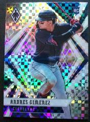 Andres Gimenez [Building Blocks] Baseball Cards 2021 Panini Chronicles Phoenix Prices