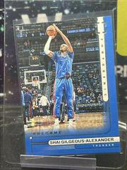 Shai Gilgeous Alexander #10 Basketball Cards 2022 Panini Photogenic Pregame Prices