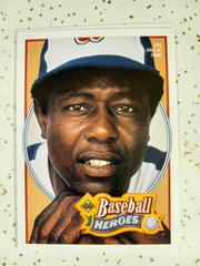 Hank Aaron [1982 Hall of Fame] Baseball Cards 1991 Upper Deck Heroes Hank Aaron Prices