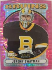 Jeremy Swayman [Pink Pulsar] #R-70 Hockey Cards 2021 O-Pee-Chee Retro Prices